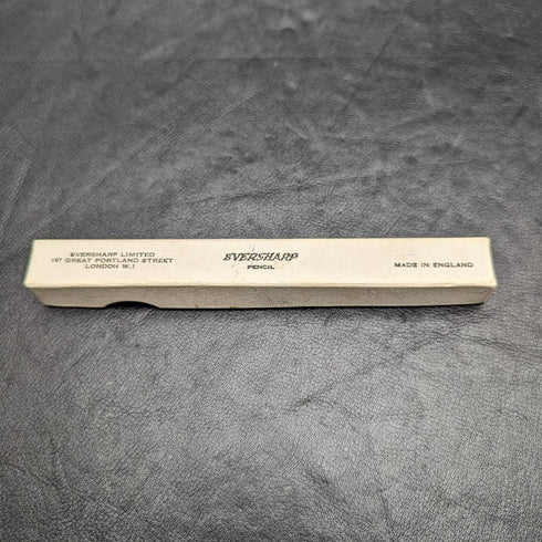 British vintage Eversharp silver plated mechanical pencil in paper box